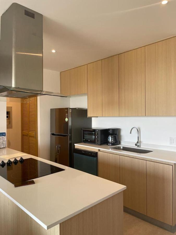 新巴利亚塔Nuevo Aria Ocean Departamento Moderno Frente Al Mar公寓 外观 照片